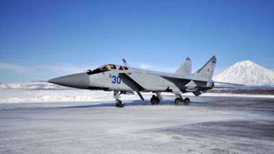 Группировка российских МиГ-31 заступила на боевое дежурство на Чукотке