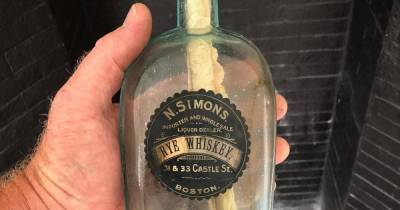 Шесть на Ши: В США нашли бутылку XIX века с таинственным посланием