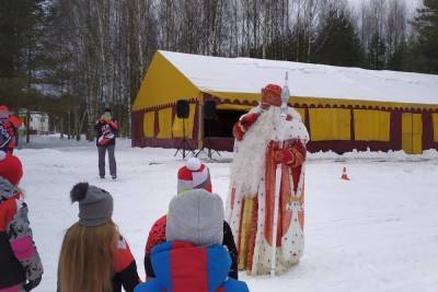 В Рыбинск прибыл главный Дед Мороз