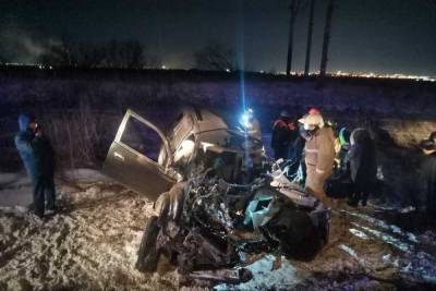 Под Красноярском в жуткой аварии с экскаватором погибли три человека