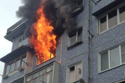 В Ивановской области 37 пожарных ликвидировали огонь в квартире