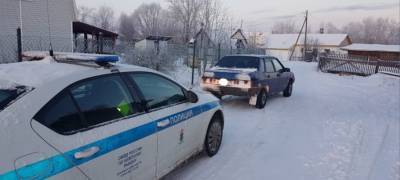 В Карелии водителю "девятки" грозит арест за пьяную езду