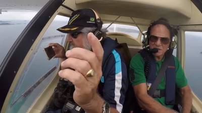 Головокружительное видео: режиссер случайно сбросил телефон с высоты в 500 метров