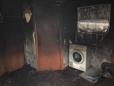 В Башкирии эвакуировали 16 человек из-за горящей квартиры