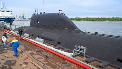 Новейшая атомная подлодка «Казань» выполнила стрельбу в Белом море