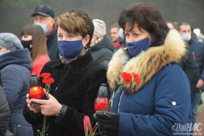 Память сердца. Акция республиканского патриотического проекта БРСМ прошла 18 декабря в Волковыске