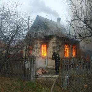 В Мелитополе на пожаре погибла женщина. Фото