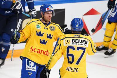 Дубль Линдберга принёс сборной Швеции победу над Финляндией на Кубке Первого канала