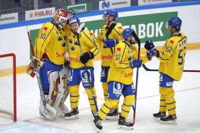 Сборная Финляндии уступила шведам в матче Кубка Первого канала