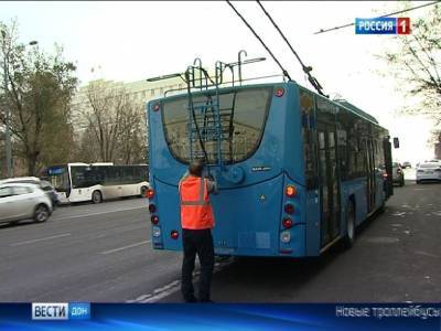 В понедельник ростовчане останутся без троллейбусного маршрута №14