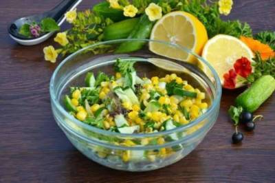 5 крутых салатов с кукурузой, которые не стыдно подать на праздничный стол