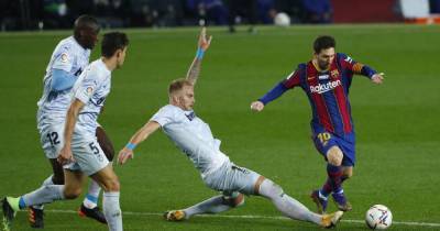 Незабитый пенальти Месси и отмененное удаление: "Барселона" потеряла очки в очередном матче Ла Лиги