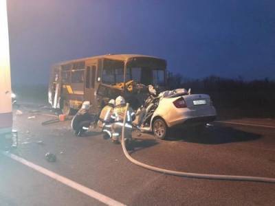 Автобус с призывниками из Дагестана попал в ДТП в Краснодарском крае