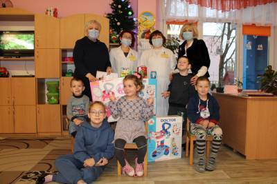 Медработники посетили воспитанников Центра медреабилитации детей-инвалидов в рамках акции "Наши дети"