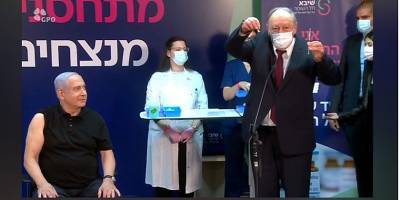 Видео: премьер-министр Израиля Биньямин Нетаниягу привился от коронавируса
