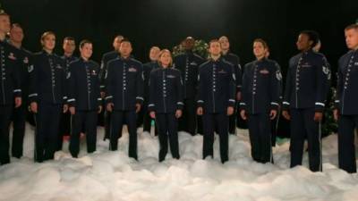 Военный оркестр США поздравил украинцев рождественским «Щедриком» (ВИДЕО)