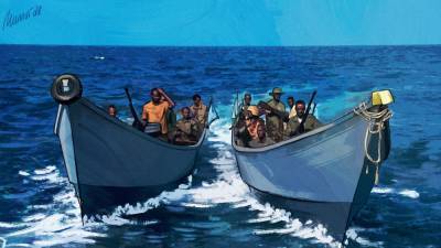 Пираты атаковали судно в Гвинейском заливе с украинскими гражданами