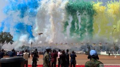 Празднование Дня Республики в ЦАР продолжилось во время футбольного матча