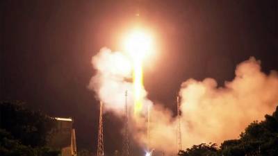 Российская ракета «Союз» стартовала с французского космодрома в Гвиане