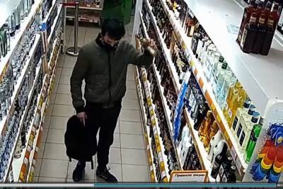 В областном центре раскрыта кража алкоголя из супермаркета