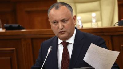 Додон не собирается быть премьер-министром Молдавии