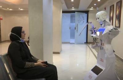 В Египте медицинский робот Cira-03 пришёл на помощь врачам