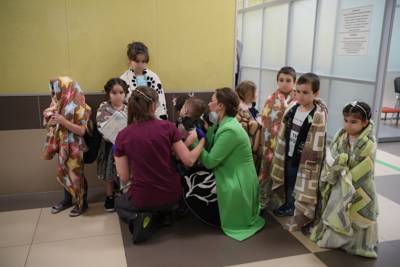 Троих вывезенных из Сирии детей передали родственникам в Ингушетии