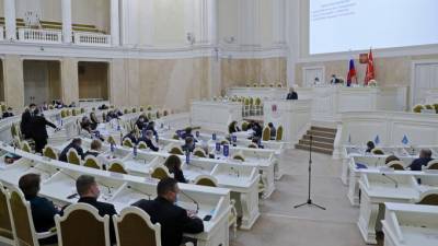 Петербургский парламент внес поправки в бюджет 2020 года