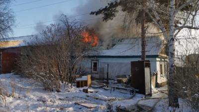 Трое детей погибли при пожаре в Оренбургской области