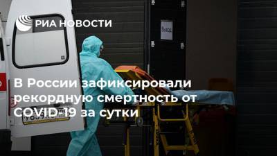 В России зафиксировали рекордную смертность от COVID-19 за сутки