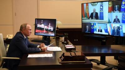 Путин призвал страны ОДКБ и СНГ оказывать гуманитарную помощь Нагорному Карабаху