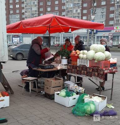 Увеличилось допустимое расстояние между продавцами на рынках Нижнего Новгорода