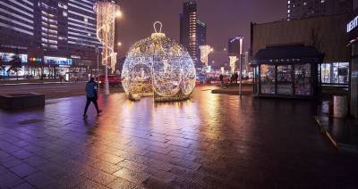 Около 4 тысяч световых конструкций установят в Москве к Новому году