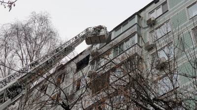 При пожаре в московской квартире погиб человек