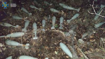 Взрывная находка: на Запорожье обнаружили схрон с минами – фото