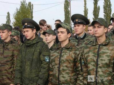 Около 1,5 тысяч нижегородцев призвали в армию за два месяца