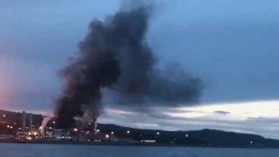 В Норвегии горит крупнейший в Европе завод по производству метанола