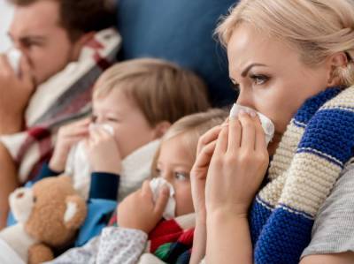 Минздрав Украины рассказал, сколько заболели гриппом и ОРВИ за неделю