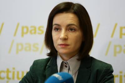 Санду грозит протестами, если из подчинения президента Молдавии выведут спецслужбы