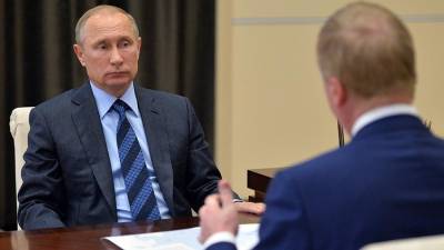 Песков сообщил об отсутствии планов Путина встретиться с Чубайсом