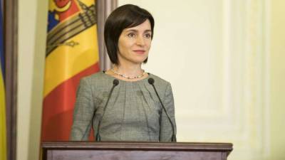 Избранный президент Молдовы Майя Санду призвала своих сторонников выйти на митинг