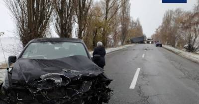 Семь человек пострадали в двух ДТП, произошедших недалеко от Борисполя — двое в реанимации (3 фото)
