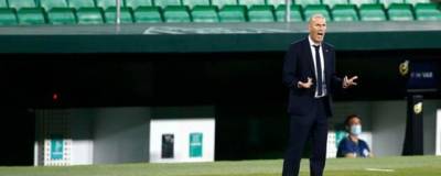 Зинедину Зидану снова грозит увольнение с поста тренера «Реала»