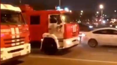В Москве пожар, бушевавший в коллекторе, ликвидирован