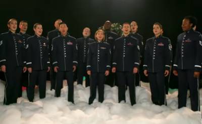 "Щедрик, каким вы его еще не слышали": военный оркестр США оригинально поздравил украинцев с праздниками