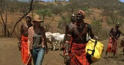 Швейцарка вышла замуж за африканца из племени масаи и переехала в Кению