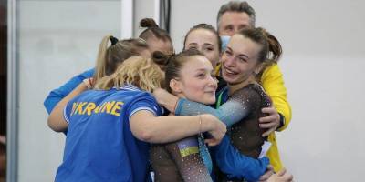 Сборная Украины впервые в истории победила на чемпионате Европы по спортивной гимнастике