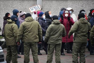 Милиция Минска сообщила о задержании около 100 протестующих