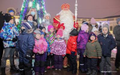 Дед Мороз побывал в Твери и пожелал ее жителям первых мест