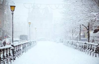 На Москву надвигаются снегопады и метели